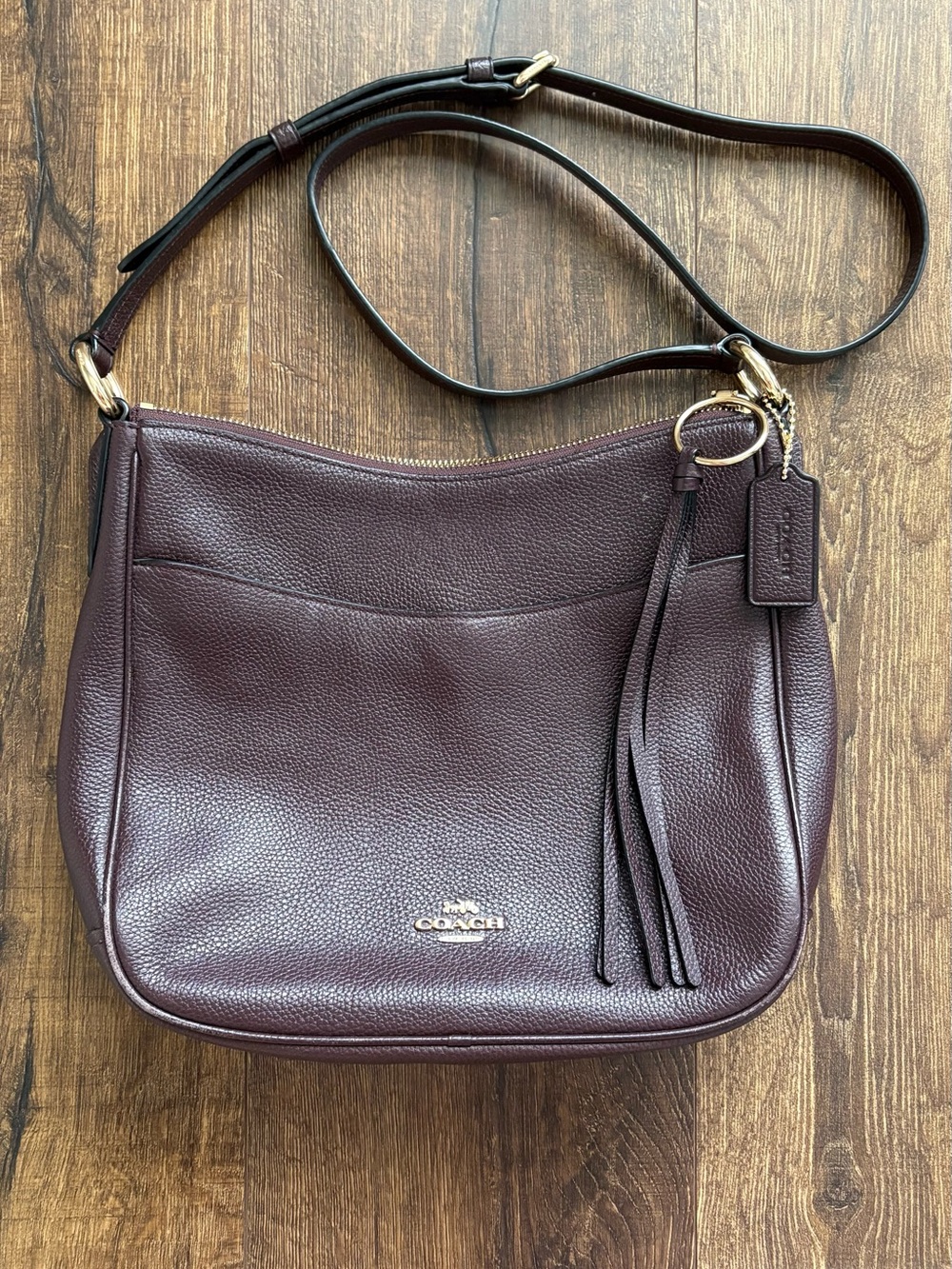 Coach Chaise Crossbody, Brown/Gold